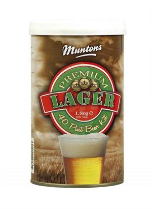 Muntons Premium Lager Beer Kit, 1,5 kg